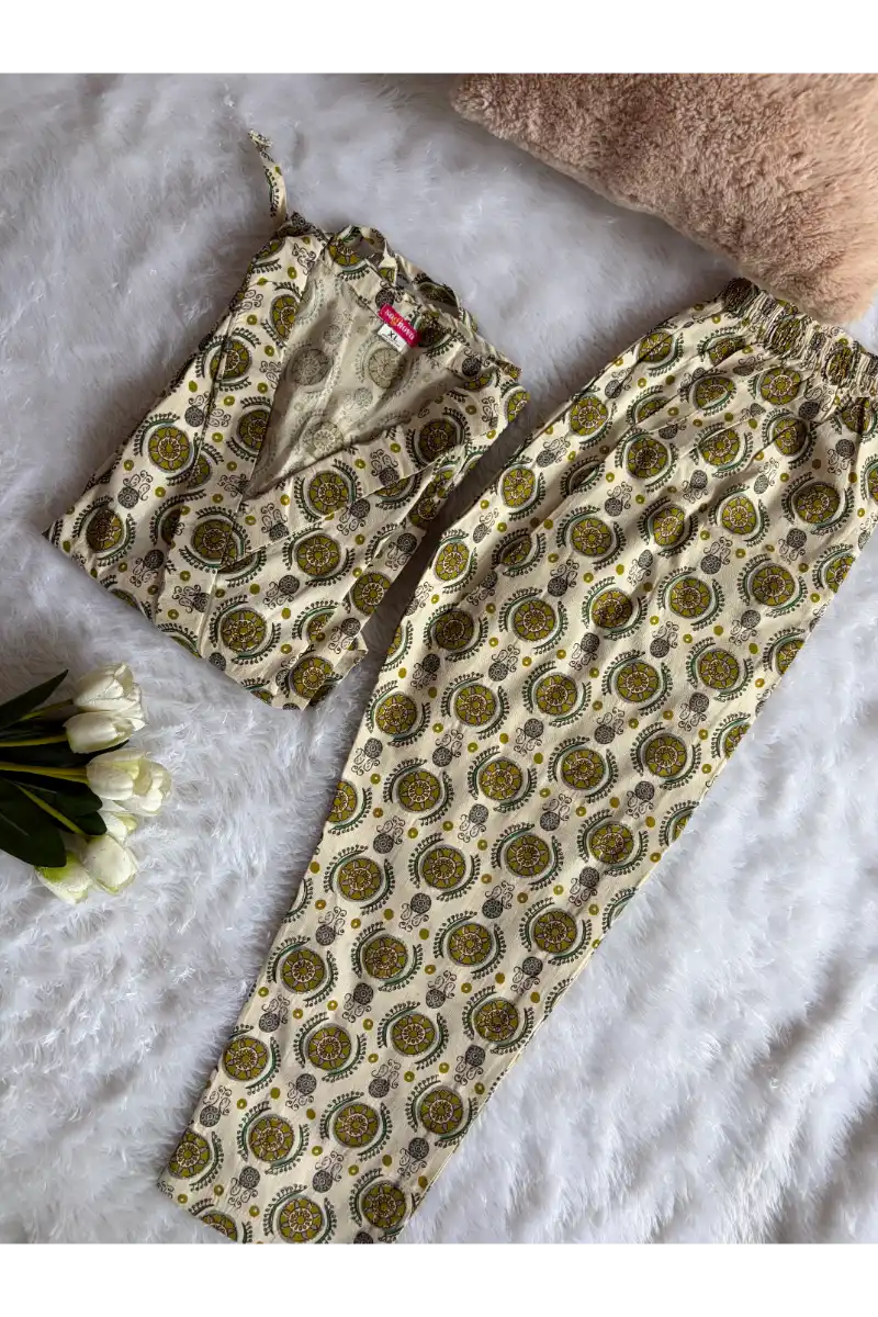 Angrakha Printed Coord Set
