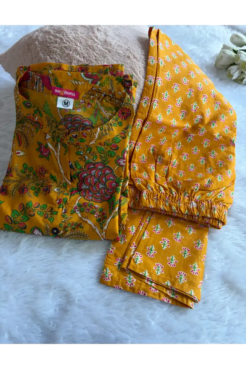 Yellow Kurta Set