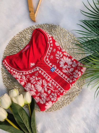 Red Short Kurti