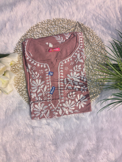Rose Gold Short Kurti