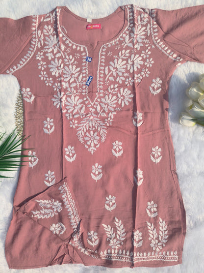 Rose Gold Short Kurti