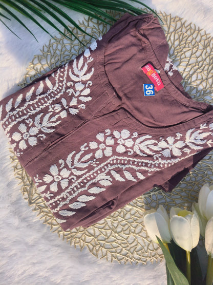 Modal Chikankari Kurta