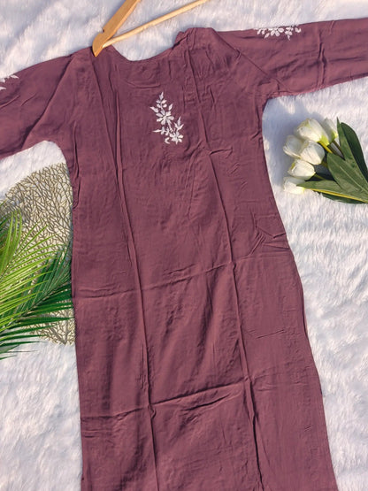 Modal Chikankari Kurta