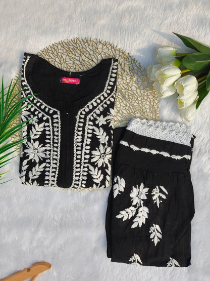 Black Kurta  Set