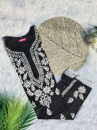 Black Kurta  Set