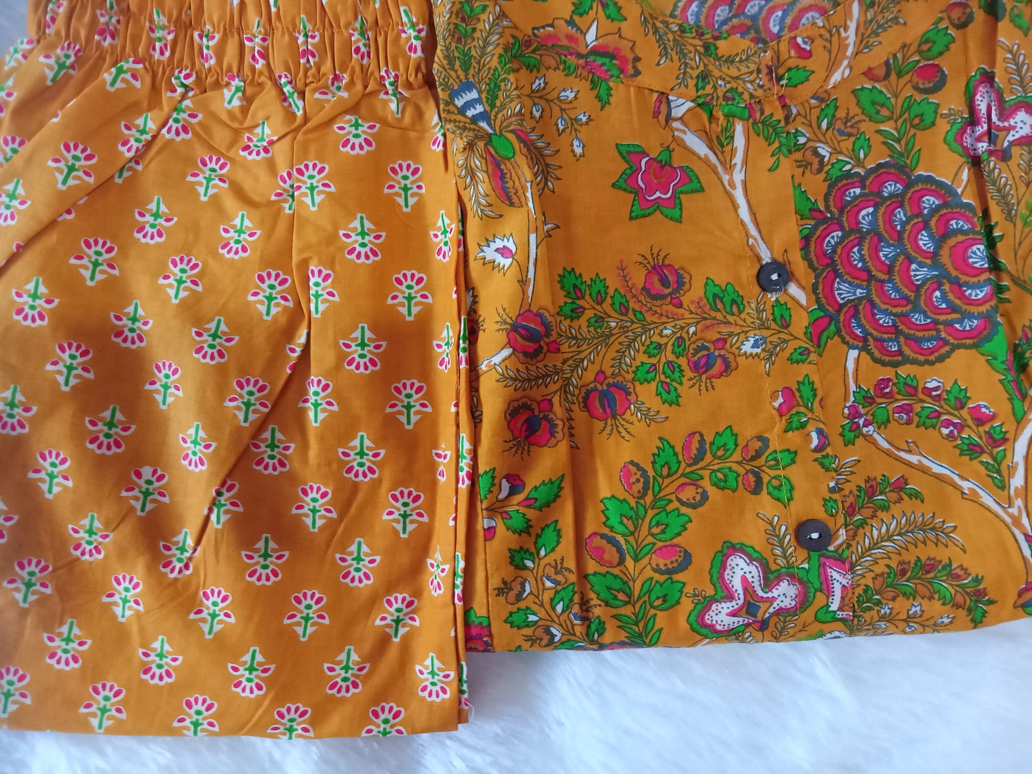 Yellow Kurta  Set