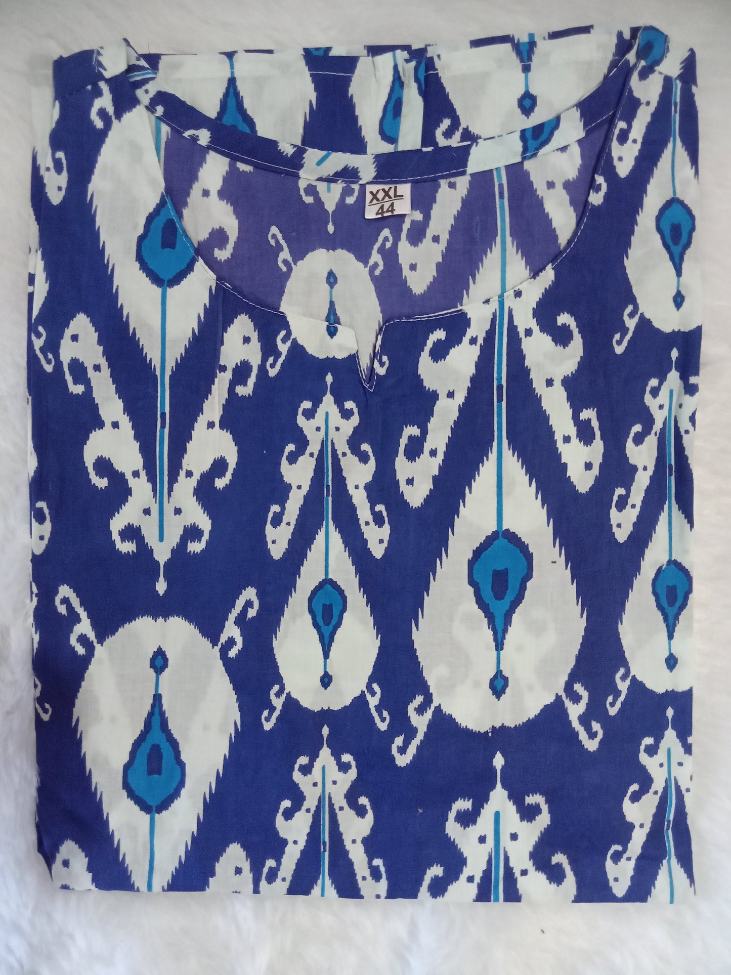 Blue Short Kurti