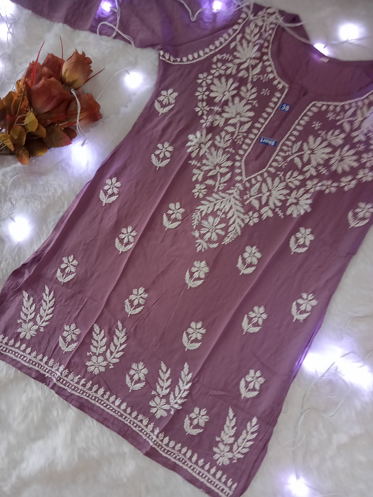 Purple Short Kurti