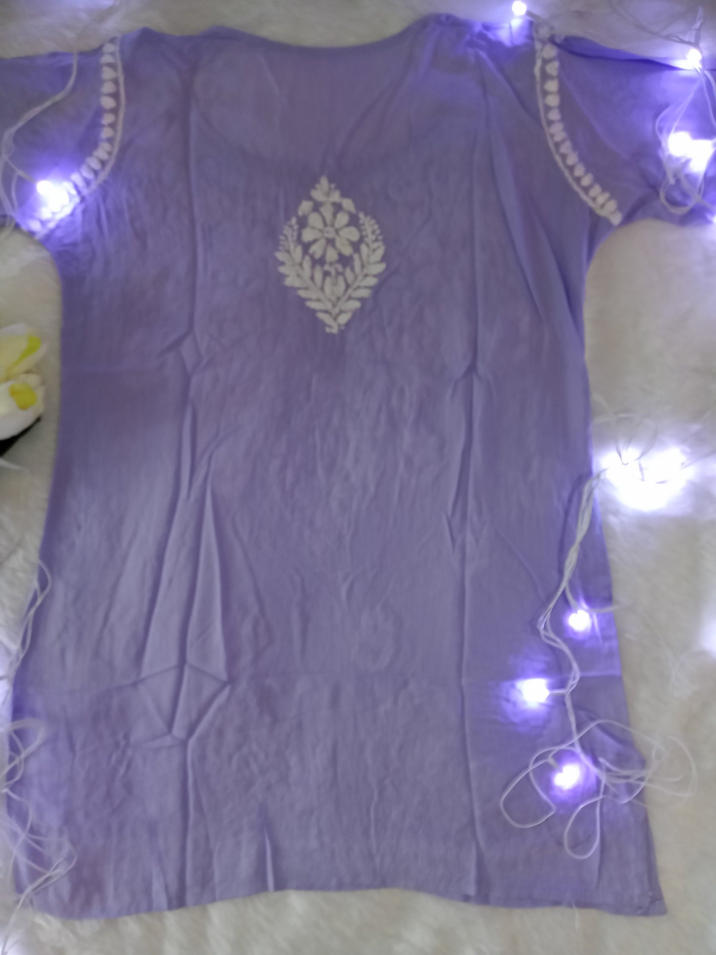 Purple Short Kurti