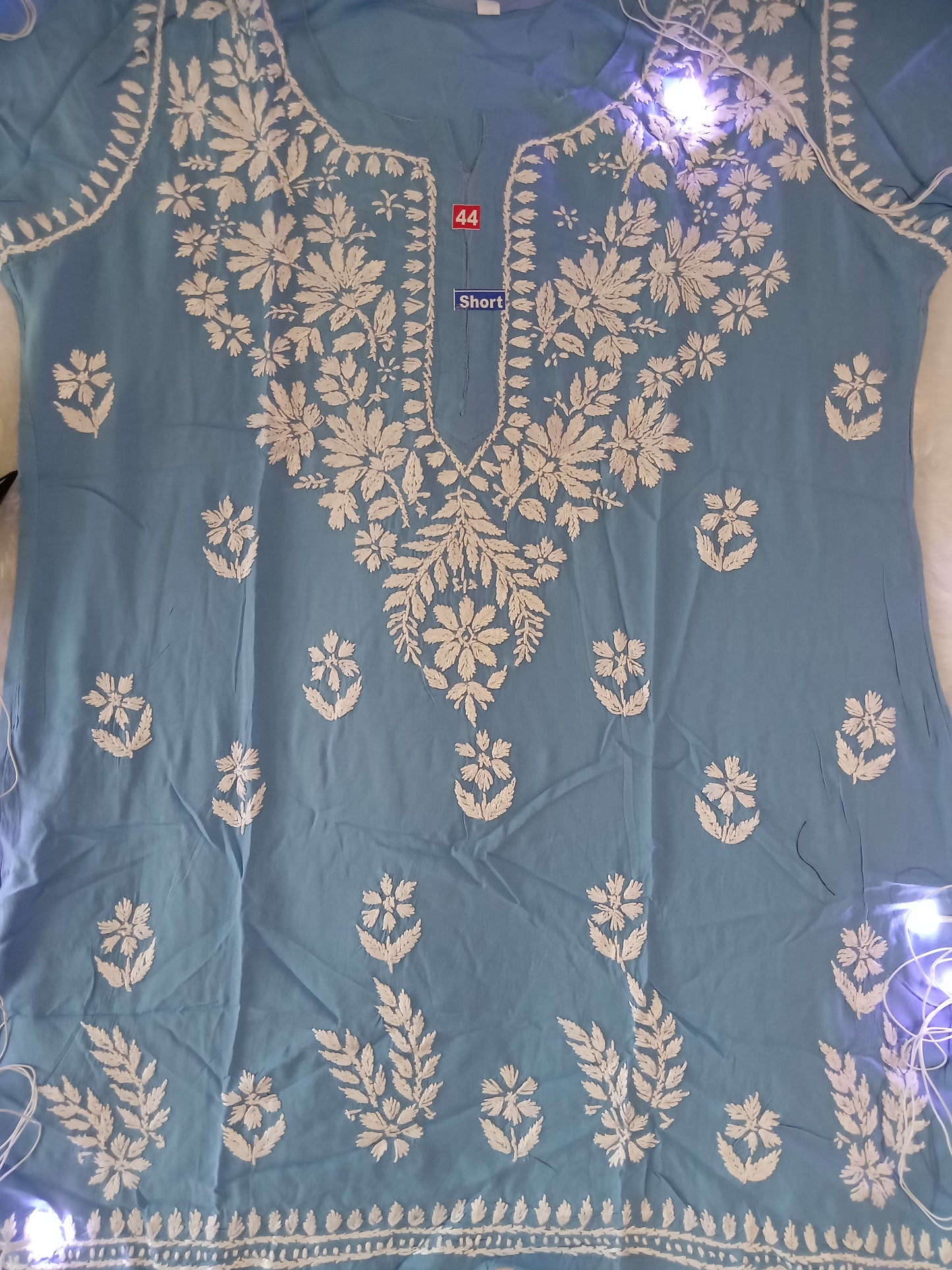 Blue Short Kurti