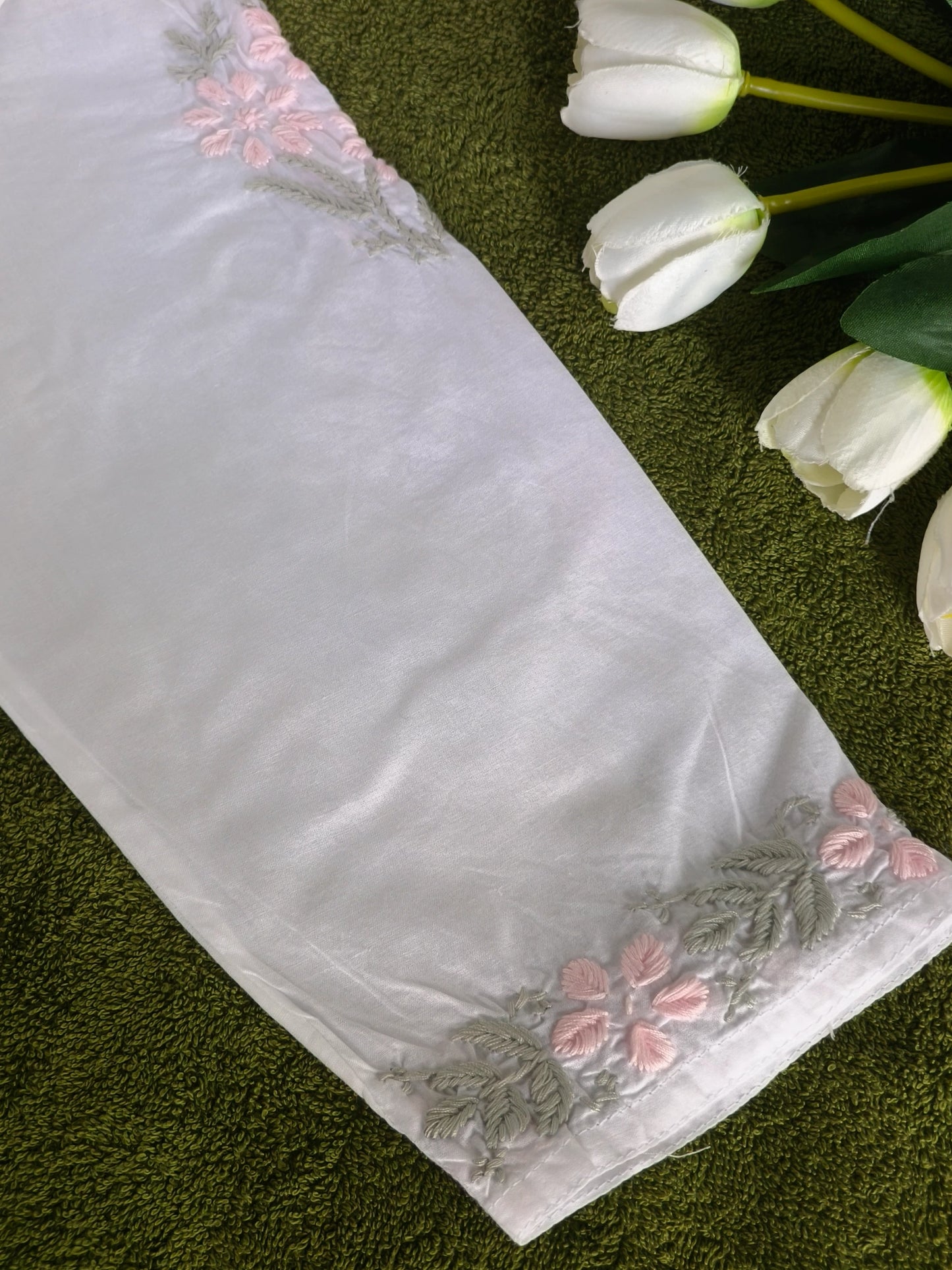 White Chikankari Kurti