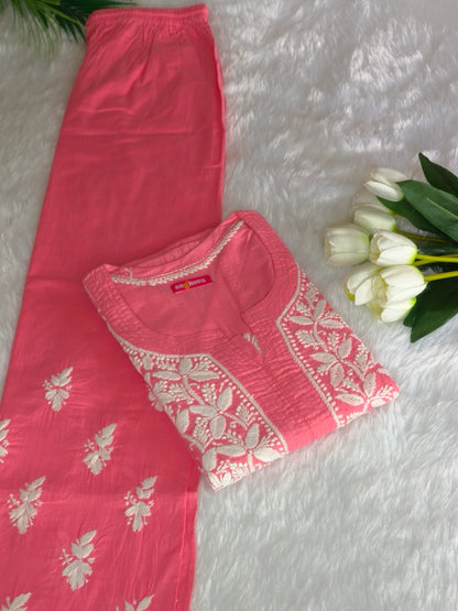Chikankari Kurta Set