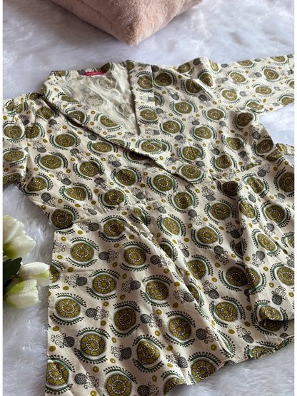 Angrakha Printed Coord Set
