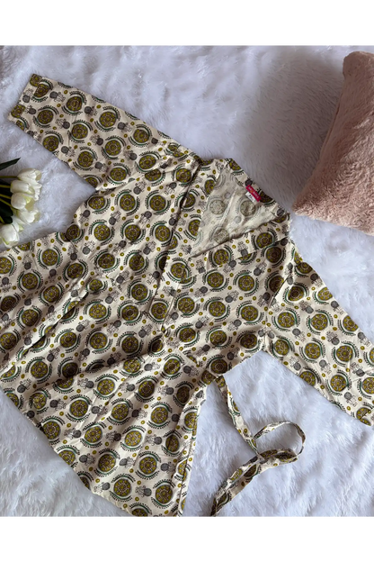 Angrakha Printed Coord Set
