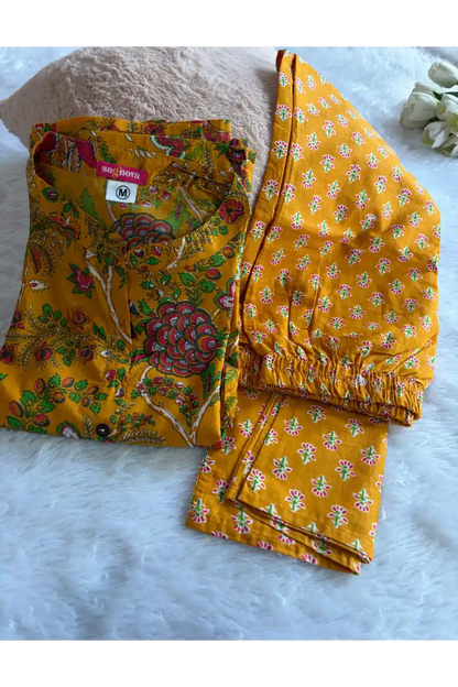 Yellow Kurta  Set