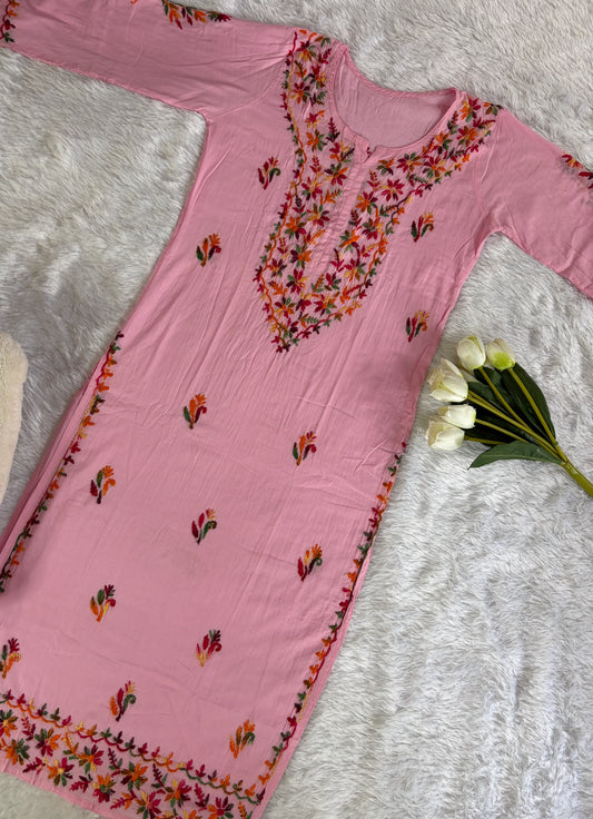 Multi Cotton Chikankari Kurta
