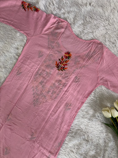 Multi Cotton Chikankari Kurta