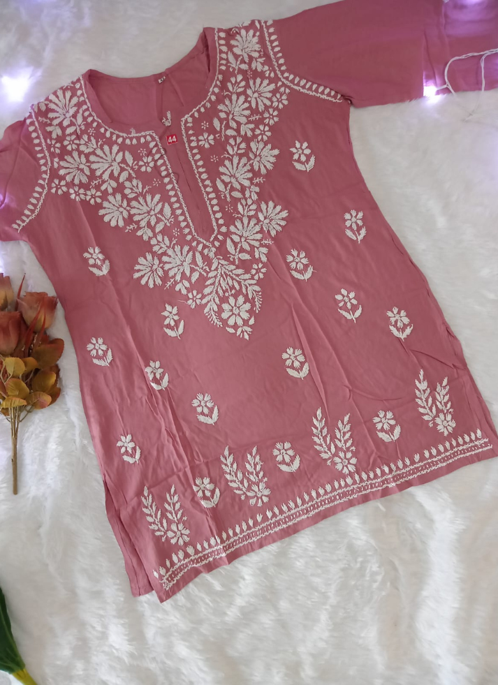 Rose Gold Short Kurti