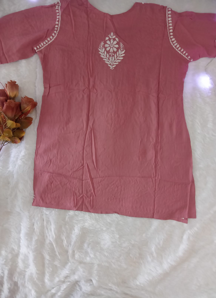 Rose Gold Short Kurti