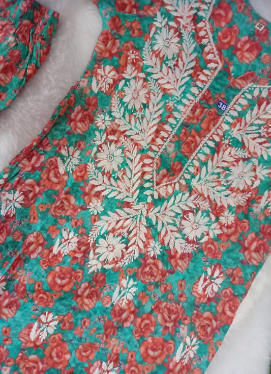 Chikankari Kurta Set