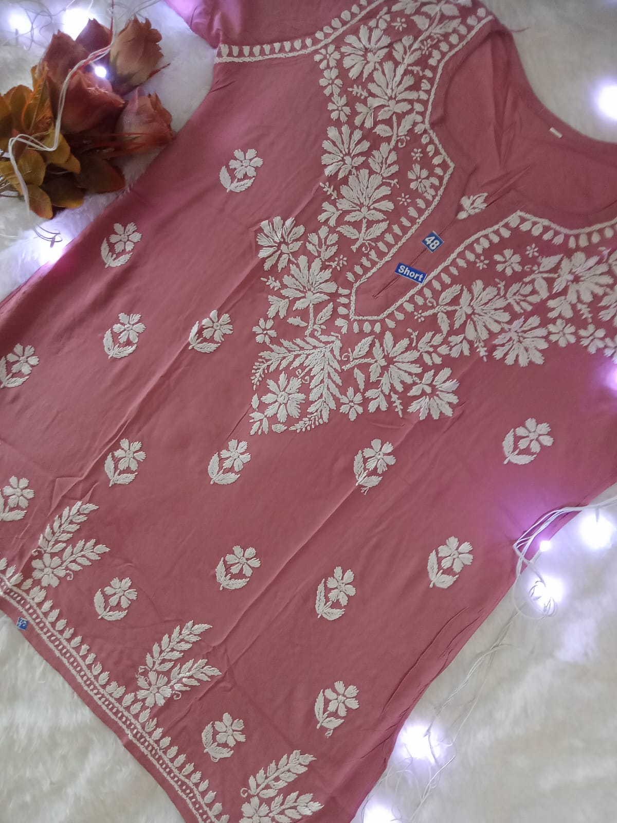 Rose Gold Short Kurti